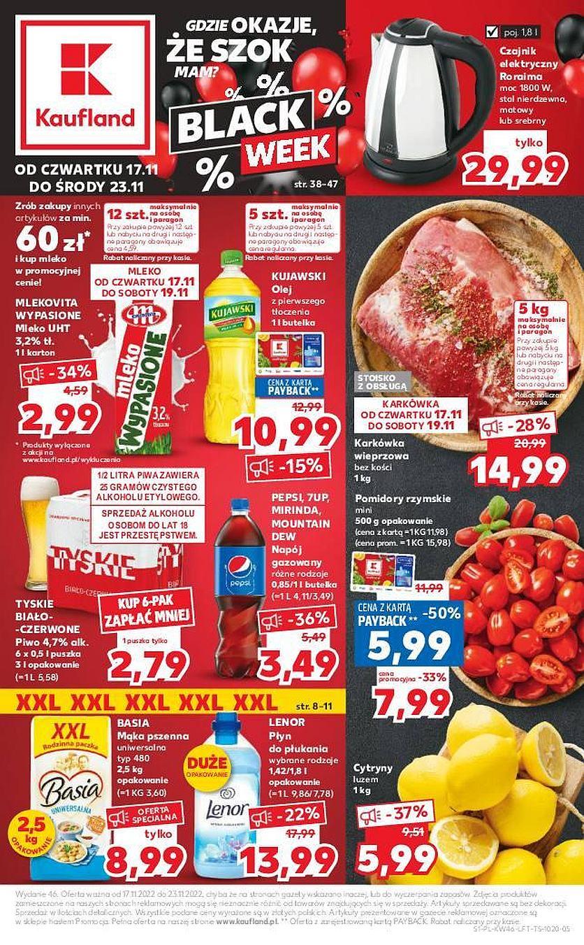 Gazetka promocyjna Kaufland str. 1