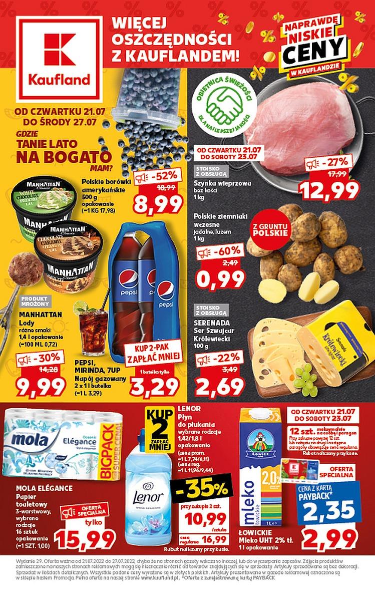 Gazetka promocyjna Kaufland str. 1