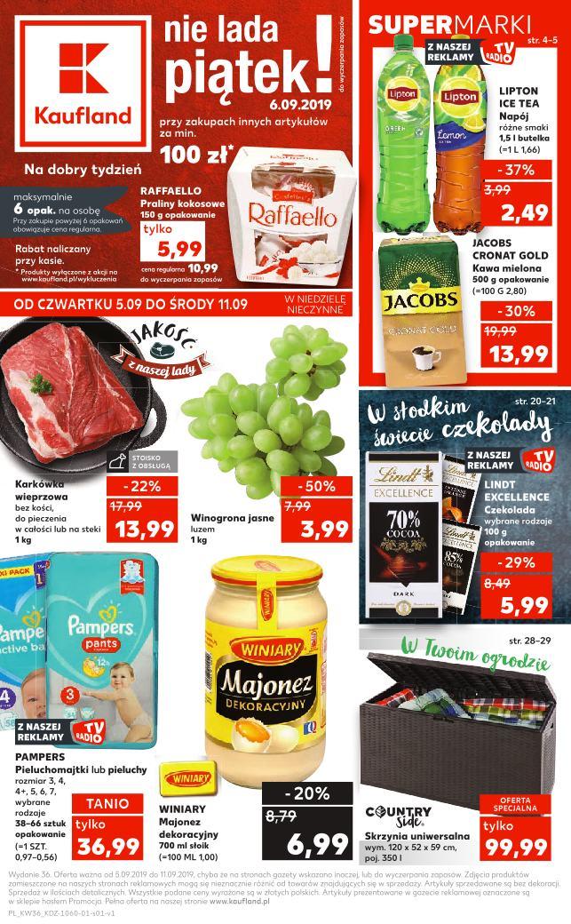 Gazetka promocyjna Kaufland str. 1