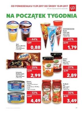 Oferta od poniedziałku
