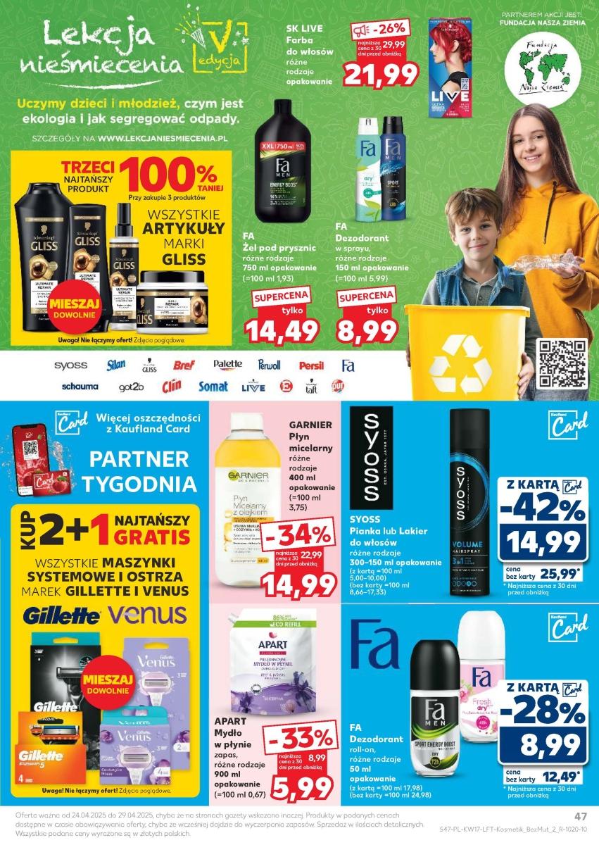 Gazetka promocyjna Kaufland str. 47
