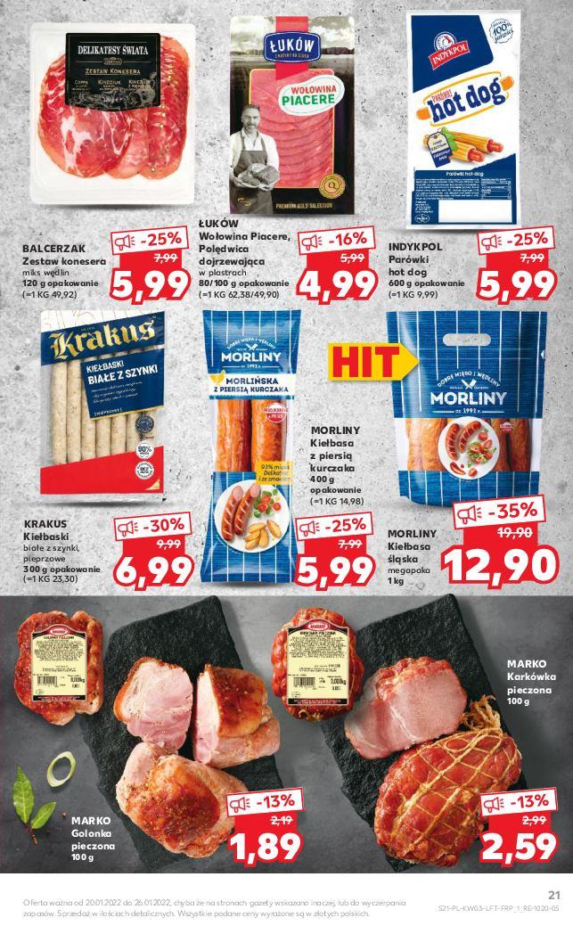 Gazetka promocyjna Kaufland str. 21