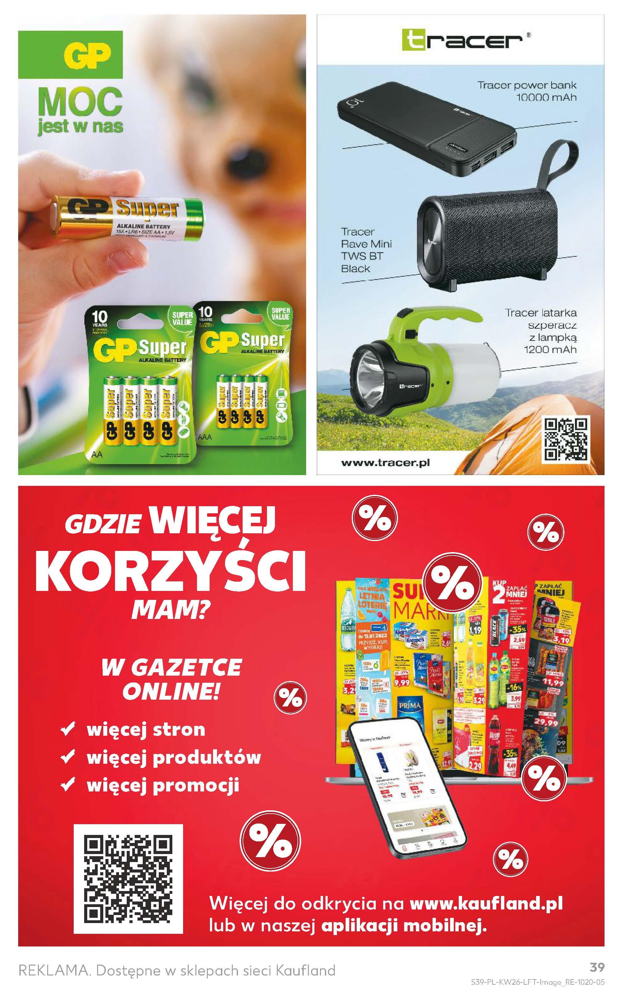Gazetka promocyjna Kaufland str. 39