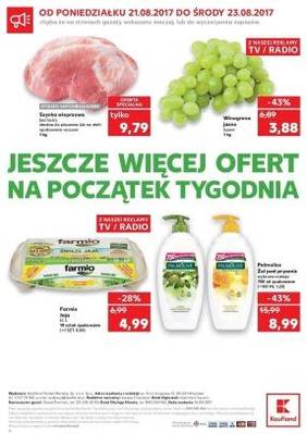 Oferta od poniedziałku