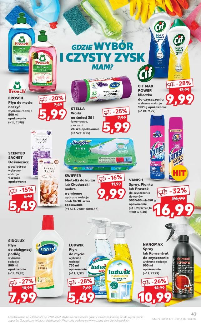 Gazetka promocyjna Kaufland str. 43