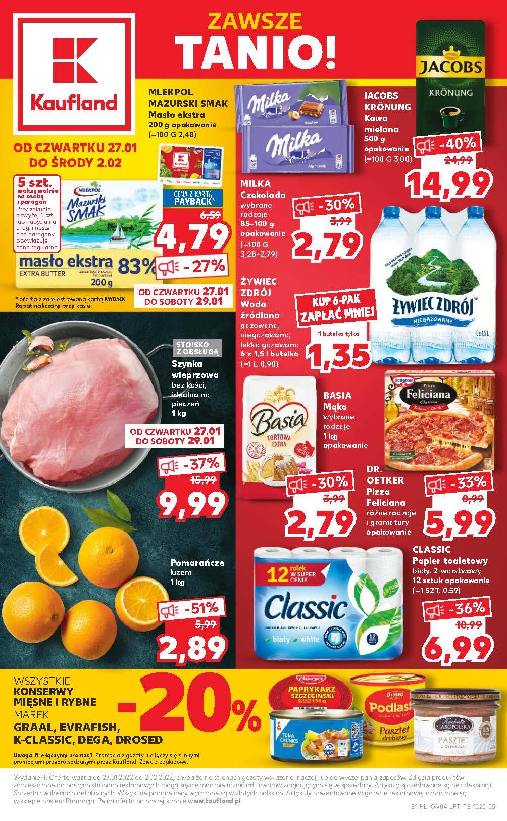 Gazetka promocyjna Kaufland str. 1