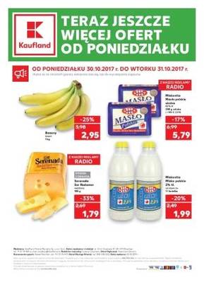 Kaufland od poniedziałku
