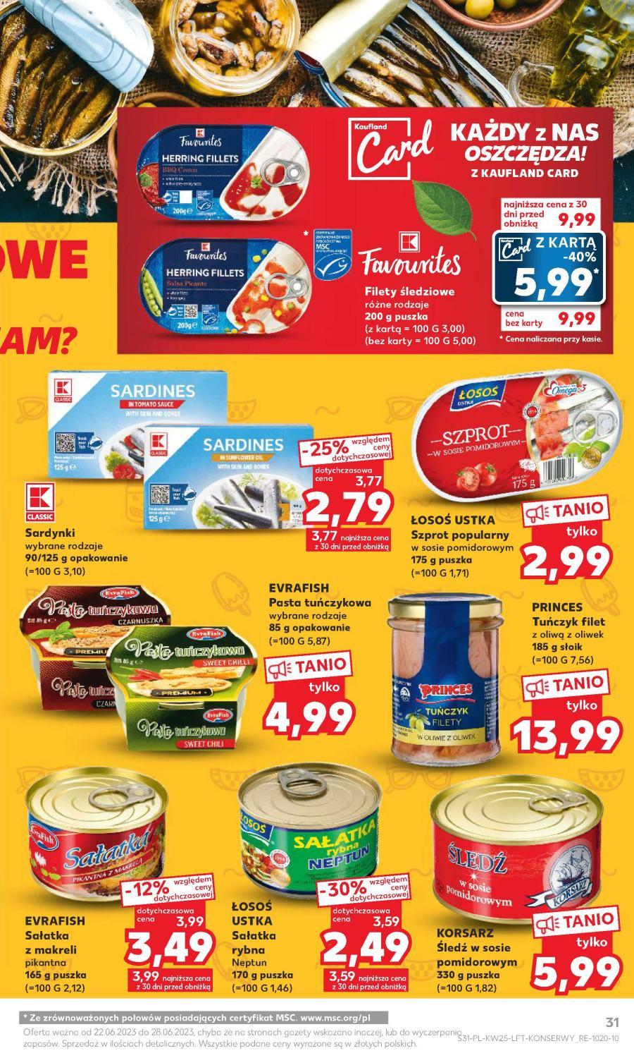Gazetka promocyjna Kaufland str. 31