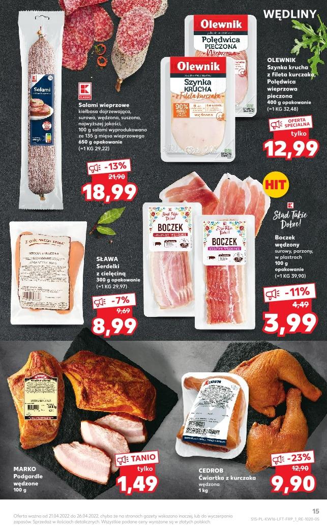 Gazetka promocyjna Kaufland str. 15