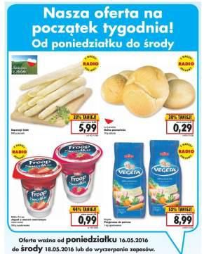 Oferta od poniedziałku