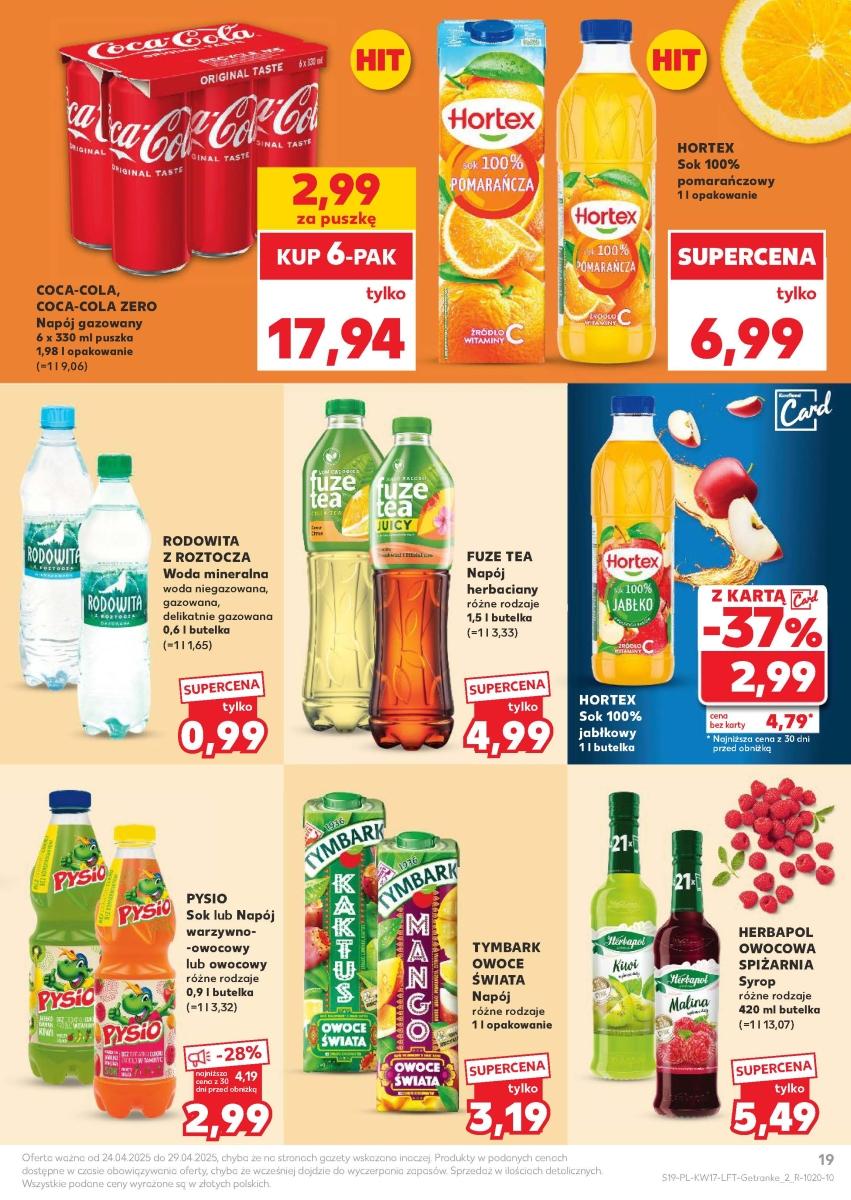 Gazetka promocyjna Kaufland str. 19