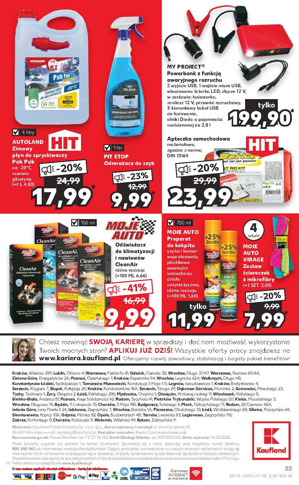 Gazetka promocyjna Kaufland str. 55