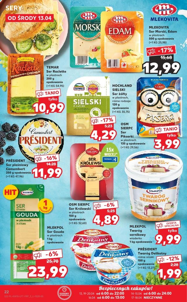 Gazetka promocyjna Kaufland str. 22