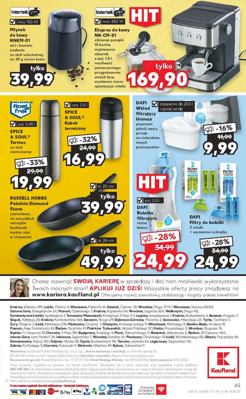 Gazetka promocyjna Kaufland str. 45