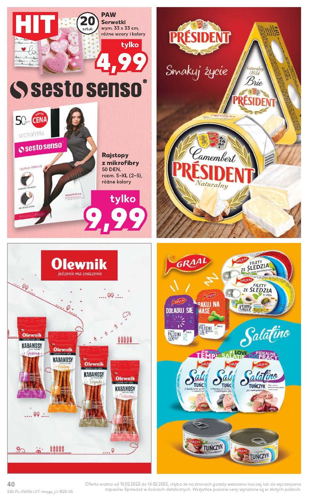 Gazetka promocyjna Kaufland str. 40
