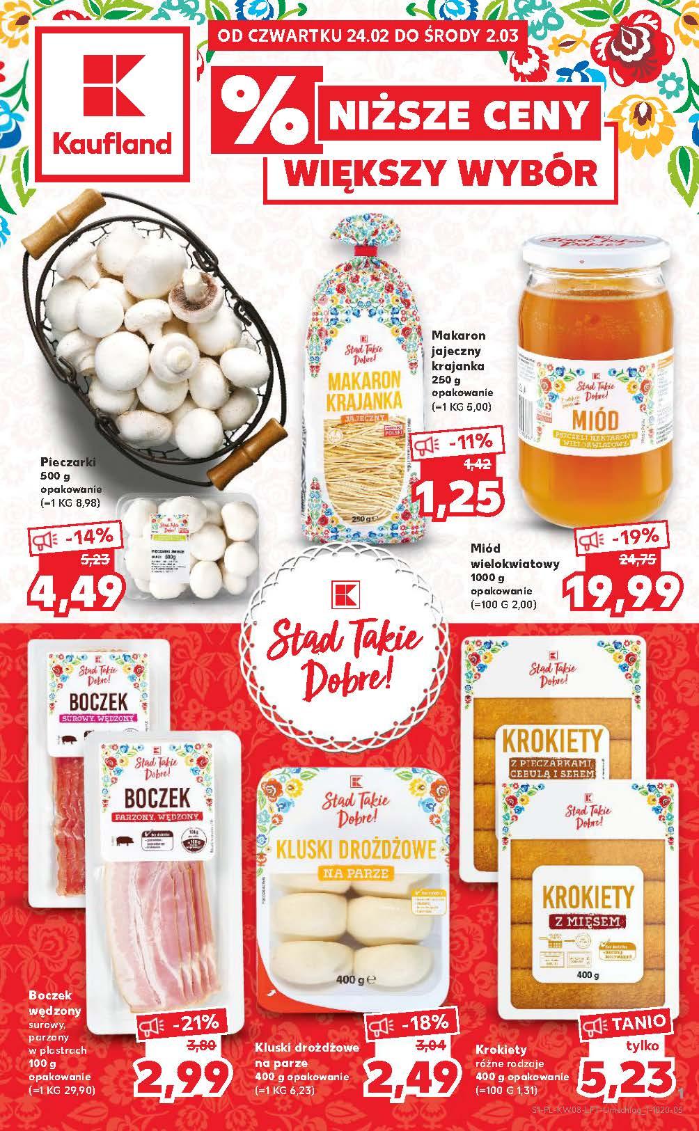 Gazetka promocyjna Kaufland str. 1