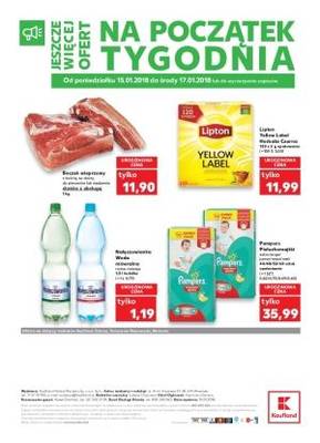 Na początek tygodnia