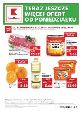 Oferta od poniedziałku