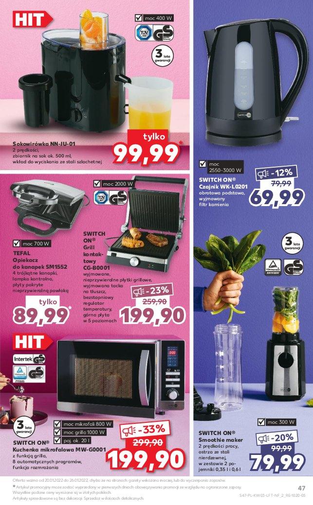 Gazetka promocyjna Kaufland str. 47