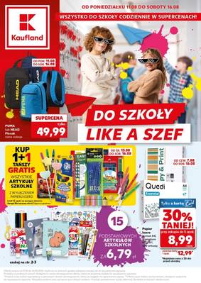 Kaufland powrót do szkoły