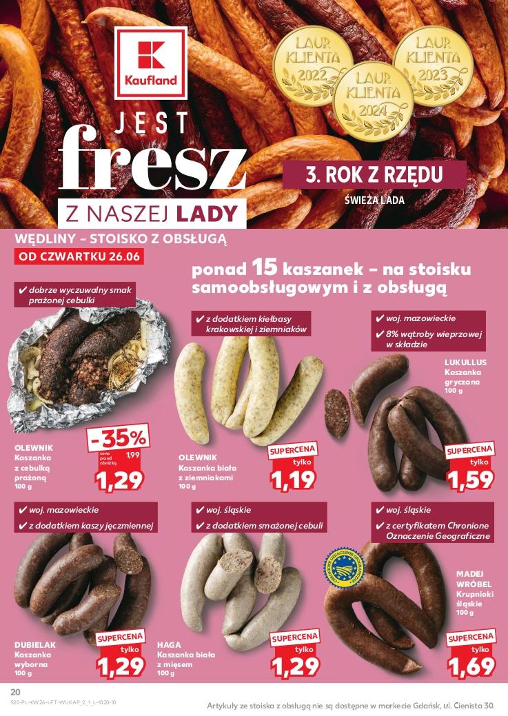 Gazetka promocyjna Kaufland str. 20