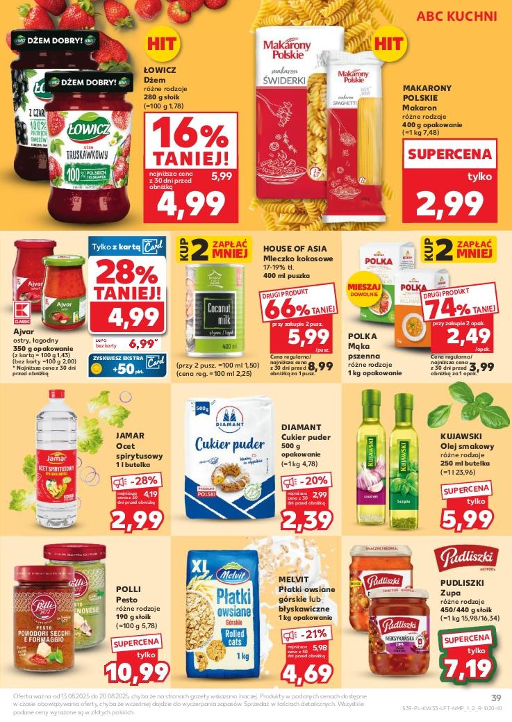Gazetka promocyjna Kaufland str. 39