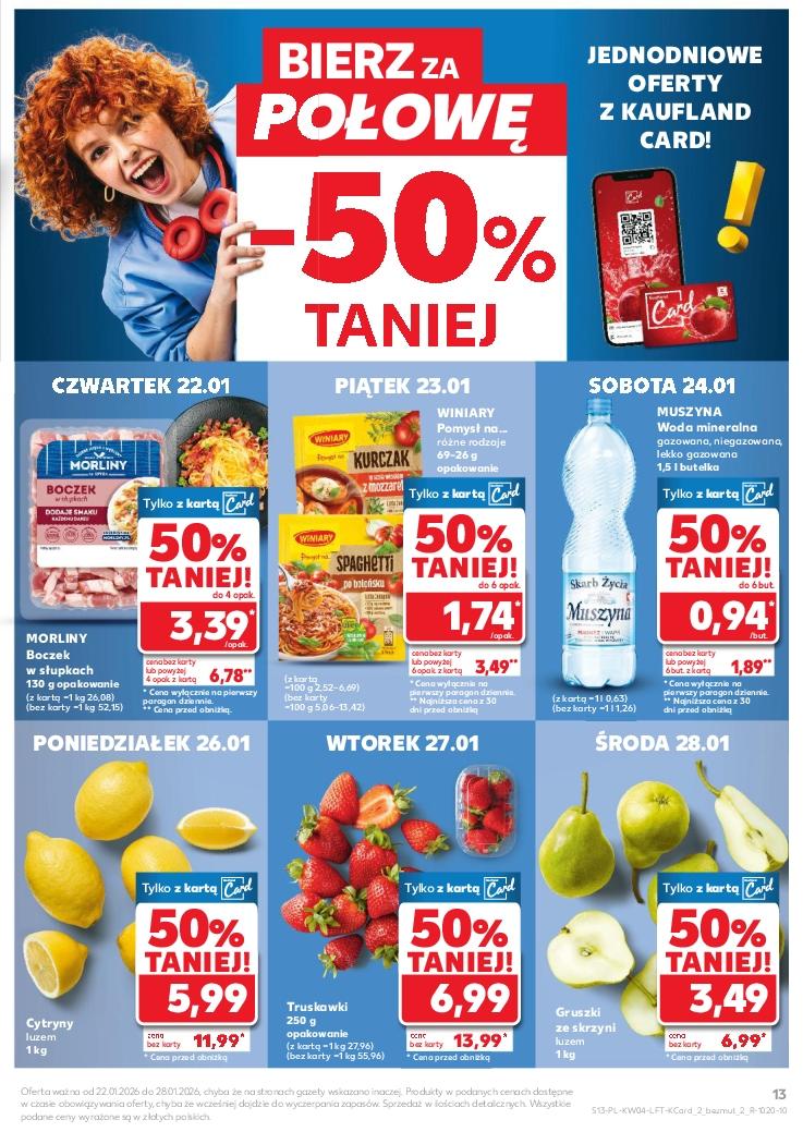 Gazetka promocyjna Kaufland str. 13