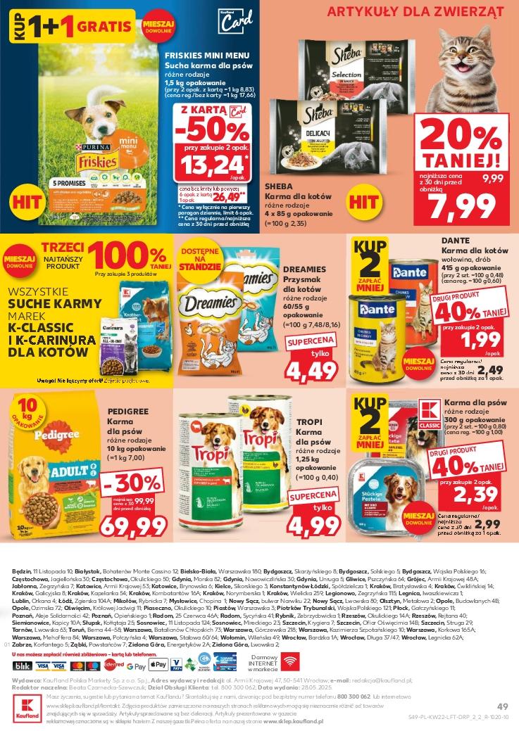 Gazetka promocyjna Kaufland str. 49