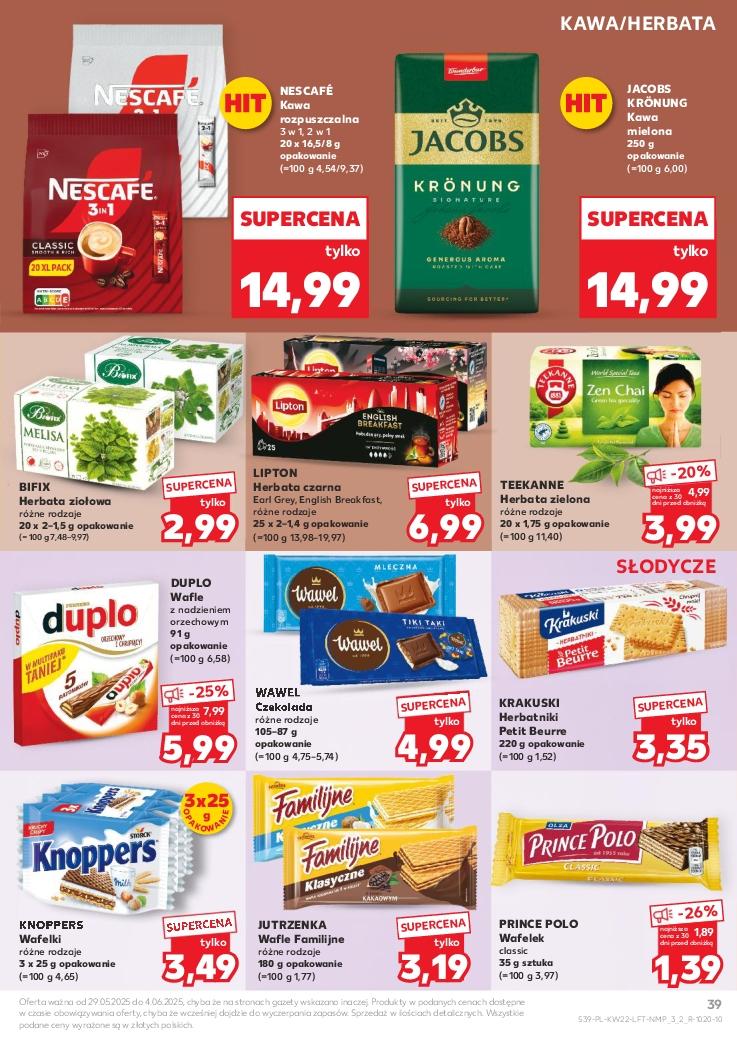 Gazetka promocyjna Kaufland str. 39