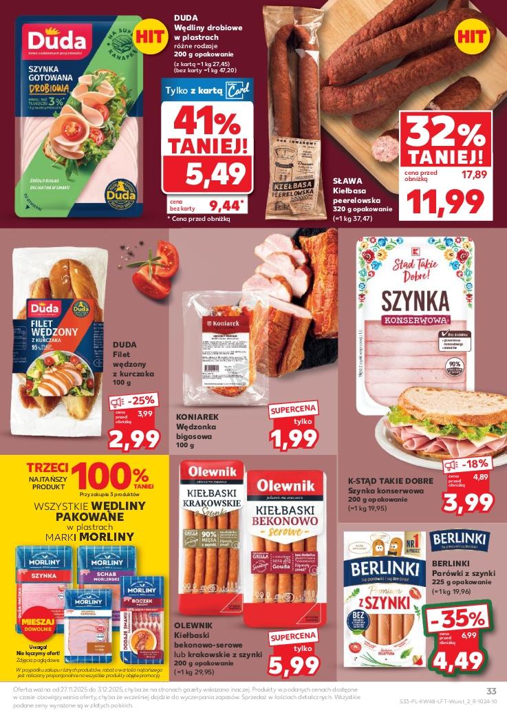 Gazetka promocyjna Kaufland str. 33