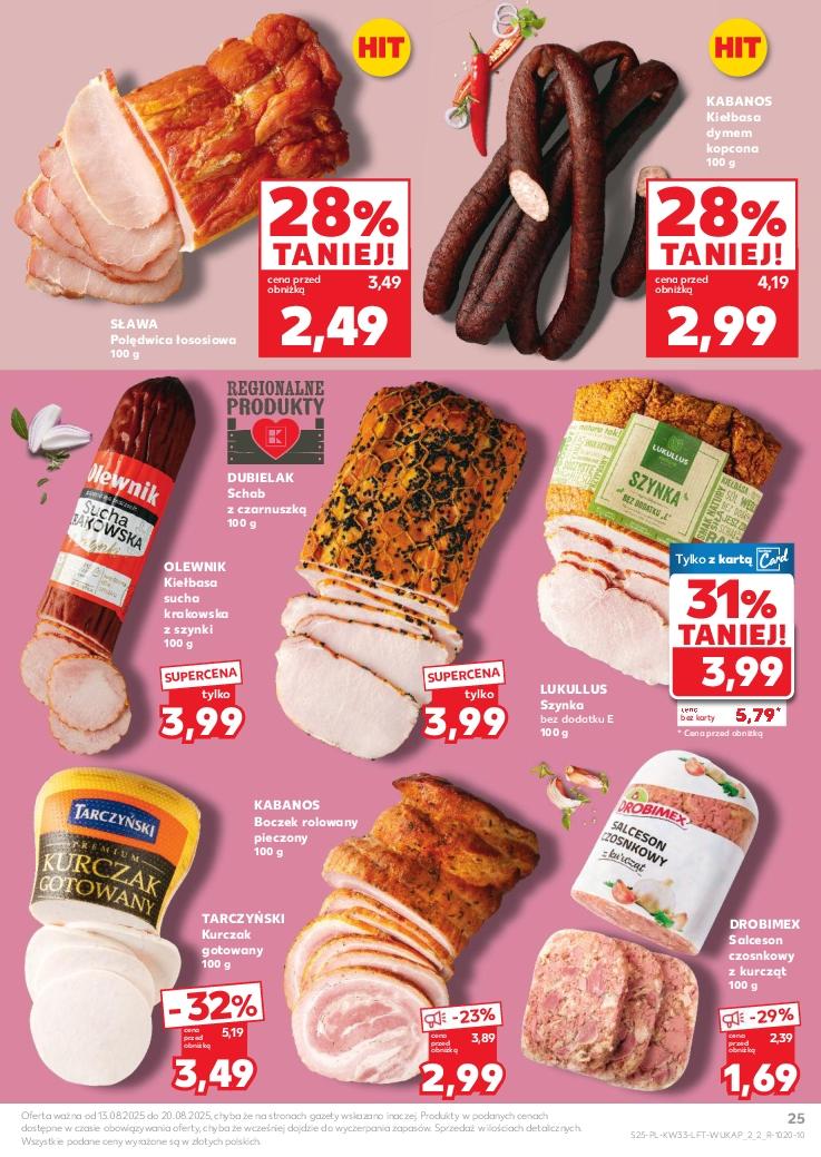 Gazetka promocyjna Kaufland str. 25