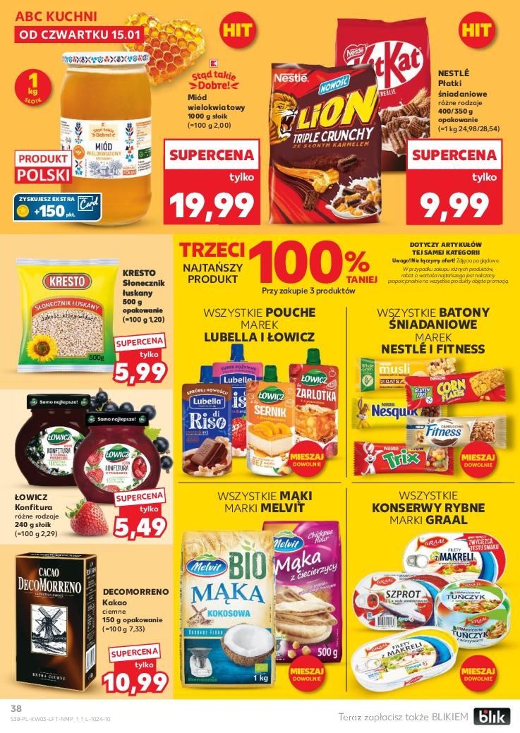 Gazetka promocyjna Kaufland str. 38