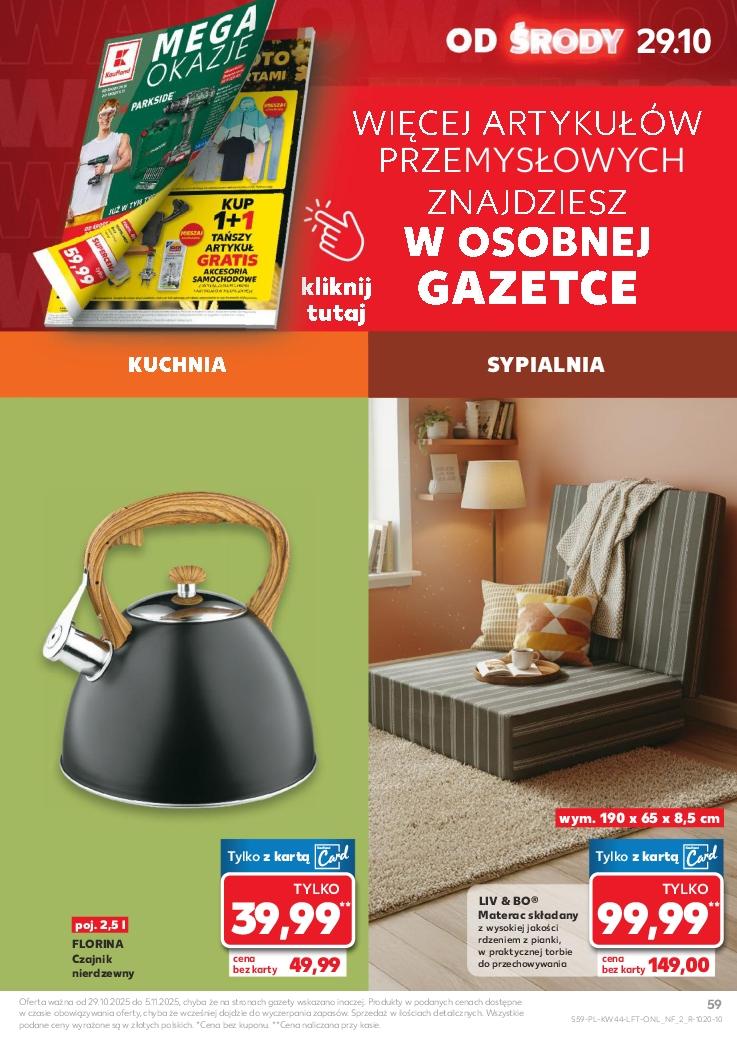 Gazetka promocyjna Kaufland str. 59