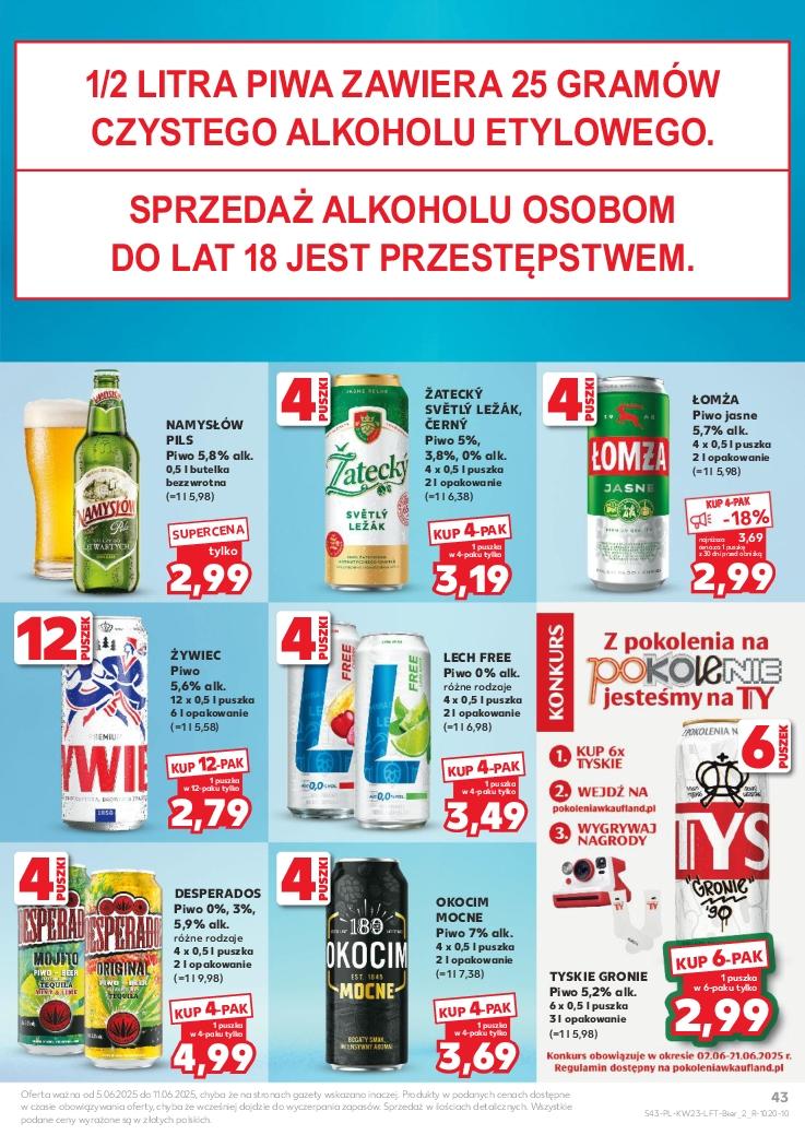 Gazetka promocyjna Kaufland str. 43