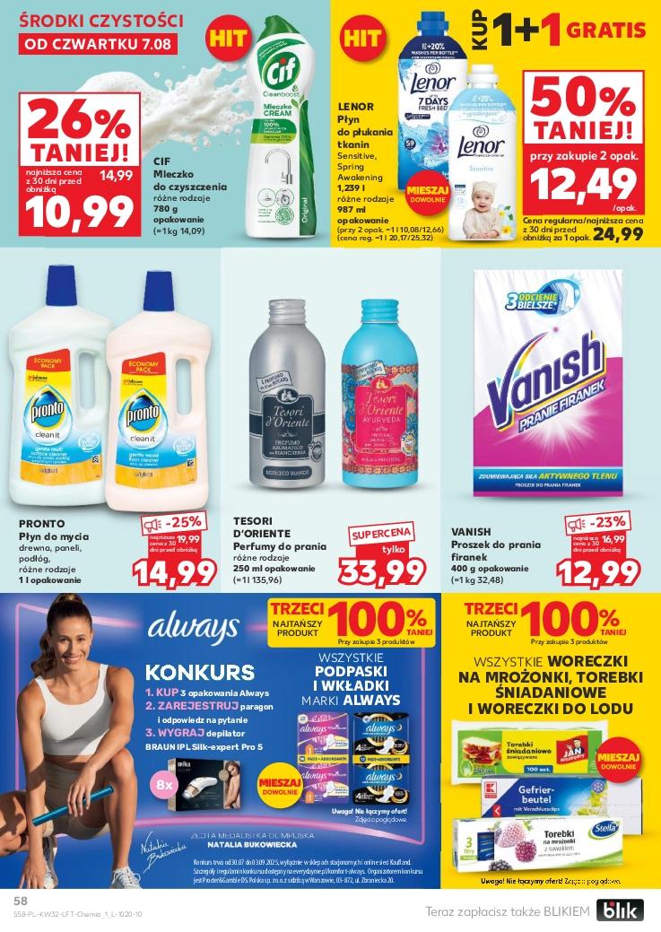 Gazetka promocyjna Kaufland str. 58