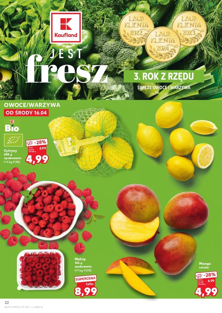 Gazetka promocyjna Kaufland str. 22