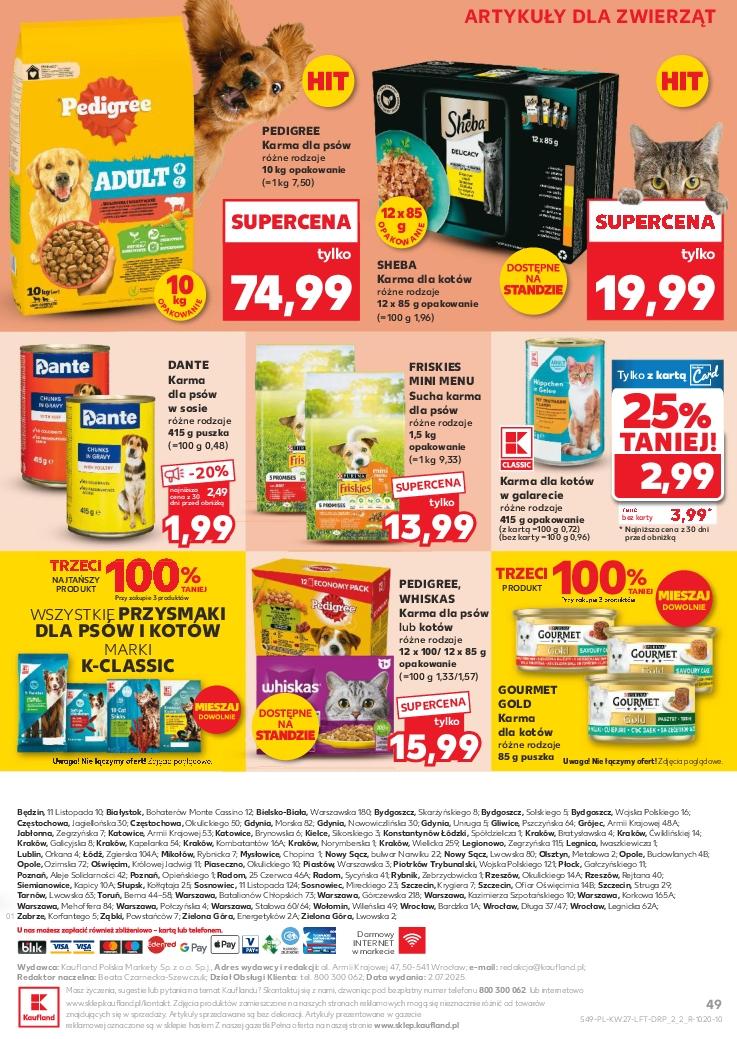 Gazetka promocyjna Kaufland str. 49