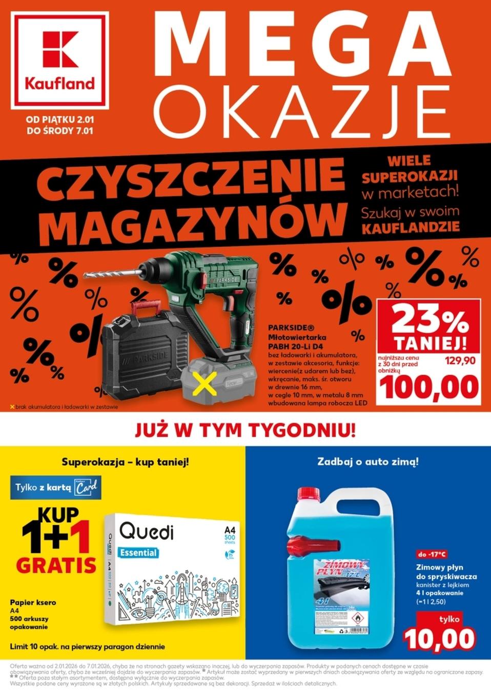 Gazetka promocyjna Kaufland str. 1