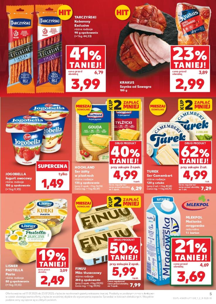 Gazetka promocyjna Kaufland str. 5