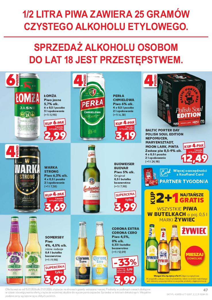 Gazetka promocyjna Kaufland str. 47