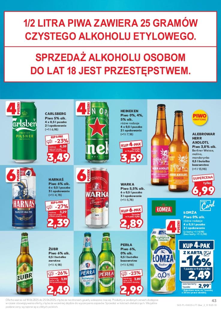 Gazetka promocyjna Kaufland str. 43