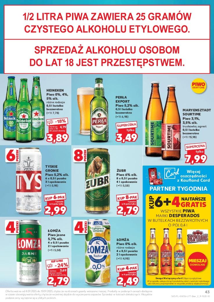 Gazetka promocyjna Kaufland str. 43