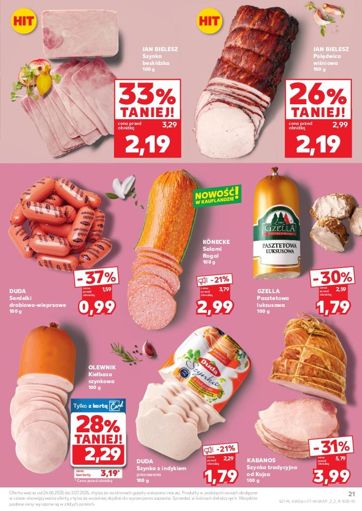 Gazetka promocyjna Kaufland str. 21
