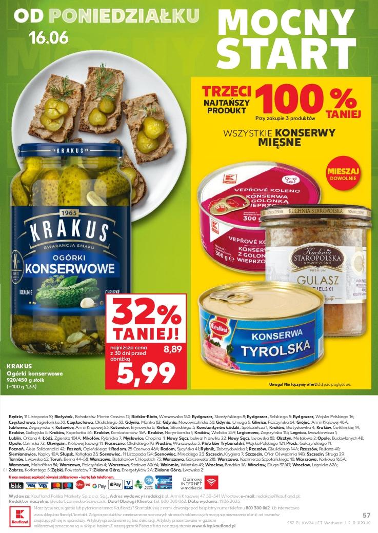 Gazetka promocyjna Kaufland str. 57