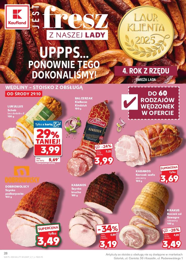 Gazetka promocyjna Kaufland str. 28