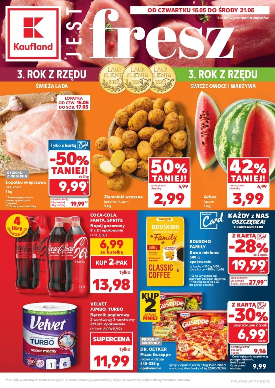 Gazetka promocyjna Kaufland str. 1