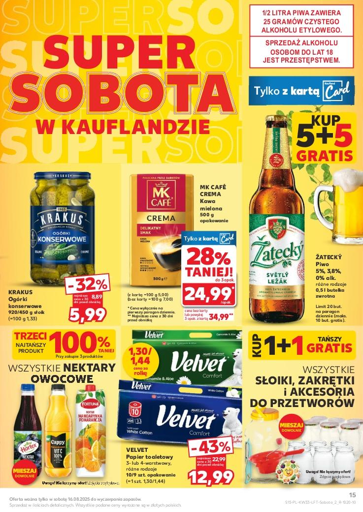 Gazetka promocyjna Kaufland str. 15