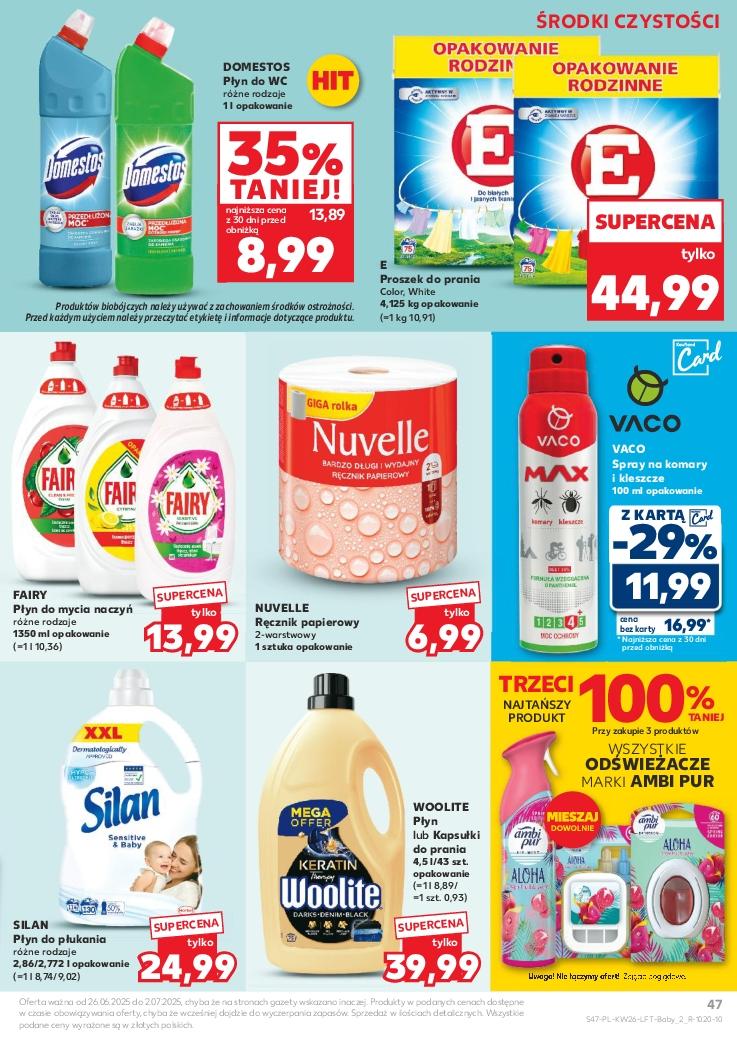 Gazetka promocyjna Kaufland str. 47