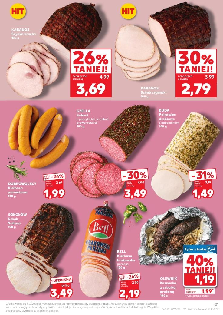 Gazetka promocyjna Kaufland str. 21