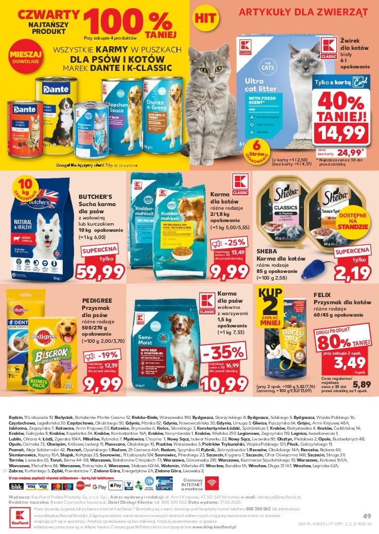 Gazetka promocyjna Kaufland str. 49
